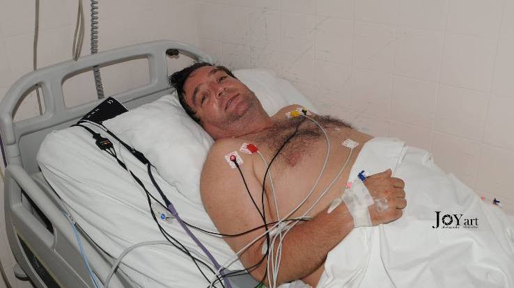Kalp krizi geçiren Gazeteci Ahmet Davut hayati tehlikeyi atlattı